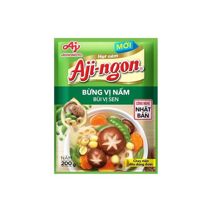 Hạt nêm nấm hương và hạt sen Aji-ngon - Hình 1