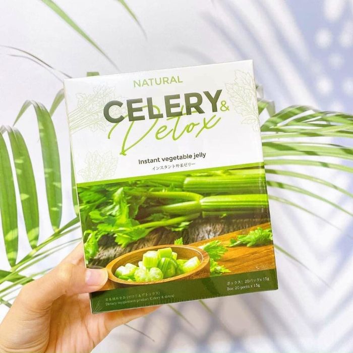 Thạch Cần Tây Giảm Cân Natural Celery Detox Nhật Bản - Hình ảnh 2