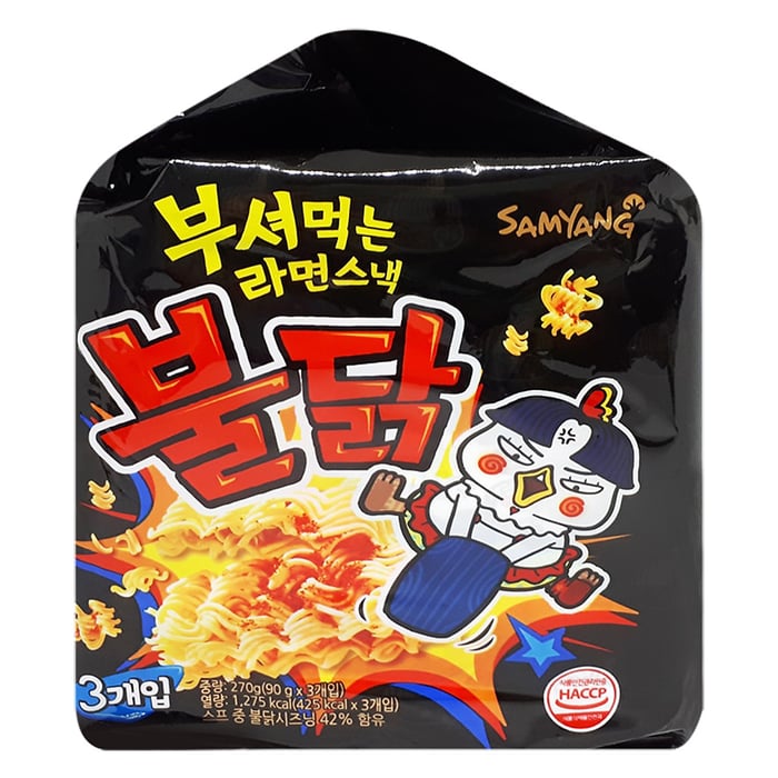 Hình ảnh Snack mì gà cay Samyang