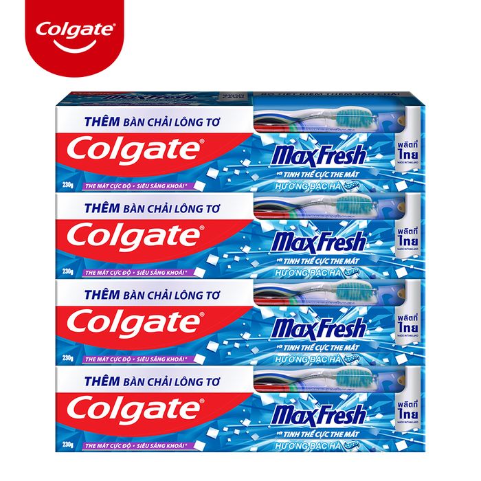 Hình ảnh kem đánh răng Colgate Hương Bạc Hà 2