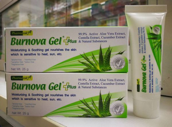 Hình ảnh kem Burnova Gel Plus trị bỏng 1