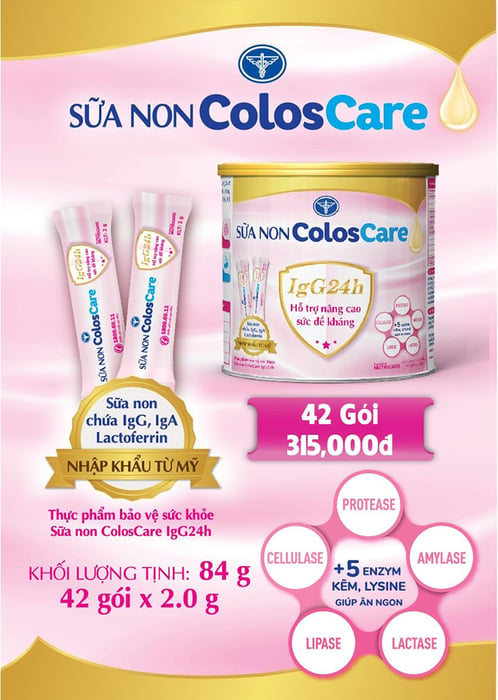 Hình ảnh sữa non Coloscare 1