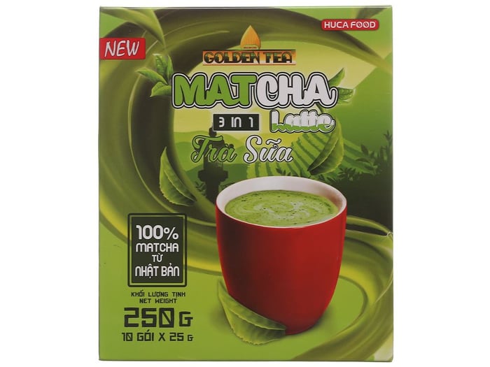 Hình ảnh 2 của Matcha Trà Sữa 3in1 Huca Food Golden Tea