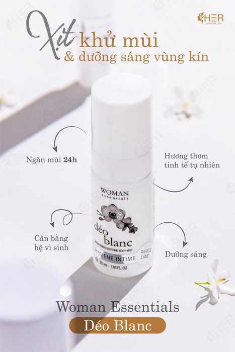 Xịt khử mùi và điều trị mùi vùng kín Woman Essentials Brume Deo & Soin - Hình 2