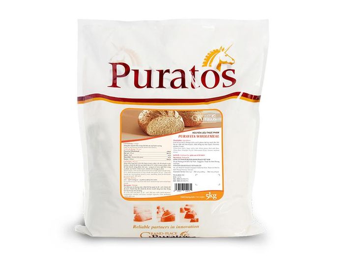 Bột mì nguyên cám Puravita WholeMeal Puratos - Hình 2