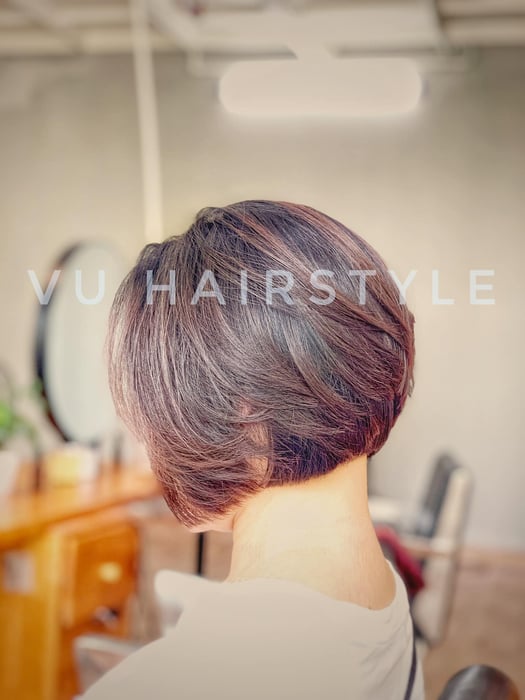 Vủ Hairstyle hình 2