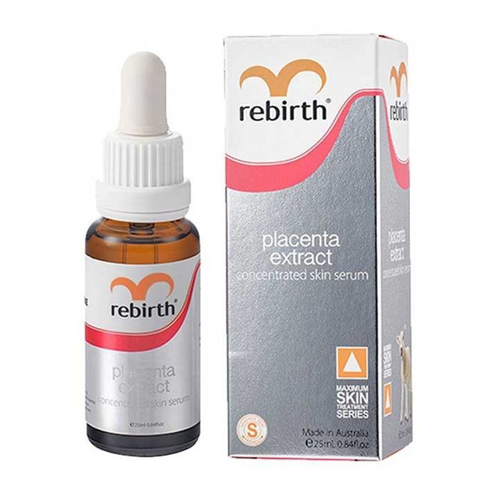 Hình ảnh 1 của Serum Trị Nám Da Chiết Xuất Nhau Thai Cừu Đậm Đặc Rebirth Placenta Extract Concentrate Serum