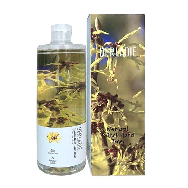 Nước Hoa Hồng Trị Nám Derladie Natural Witch Hazel Toner, hình ảnh 2