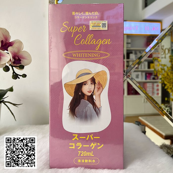 Nước Uống Đẹp Da Super Collagen Whitening Premium - Hình ảnh 1