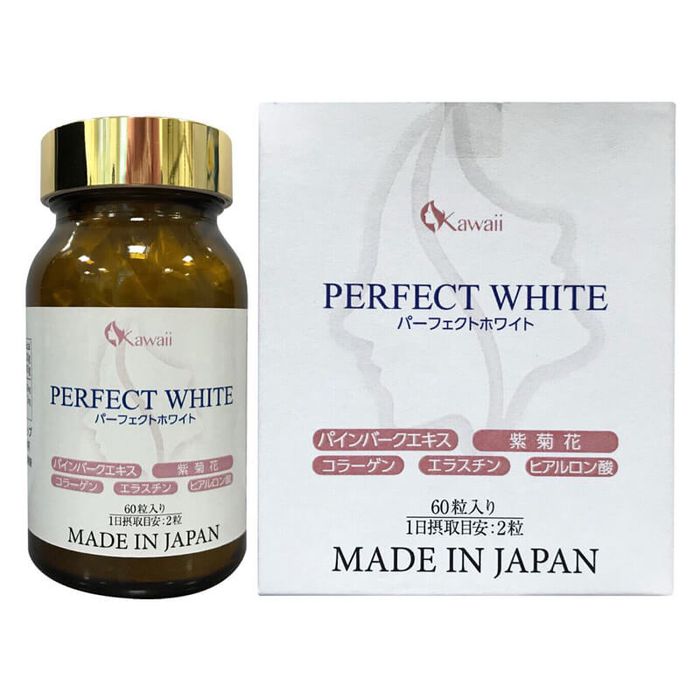 Viên uống làm trắng da Kawaii Perfect White từ Nhật Bản ảnh 2