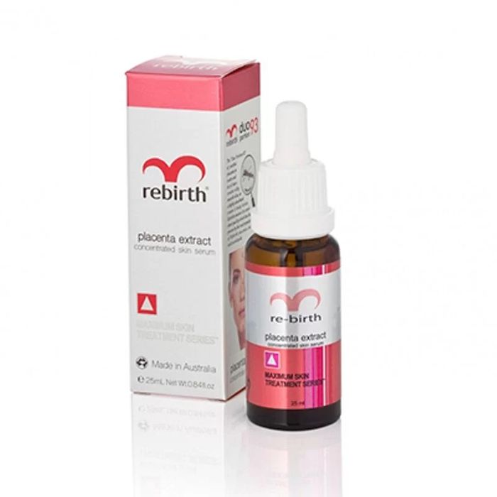 Hình ảnh 2 của Serum Trị Nám Da Chiết Xuất Nhau Thai Cừu Đậm Đặc Rebirth Placenta Extract Concentrate Serum