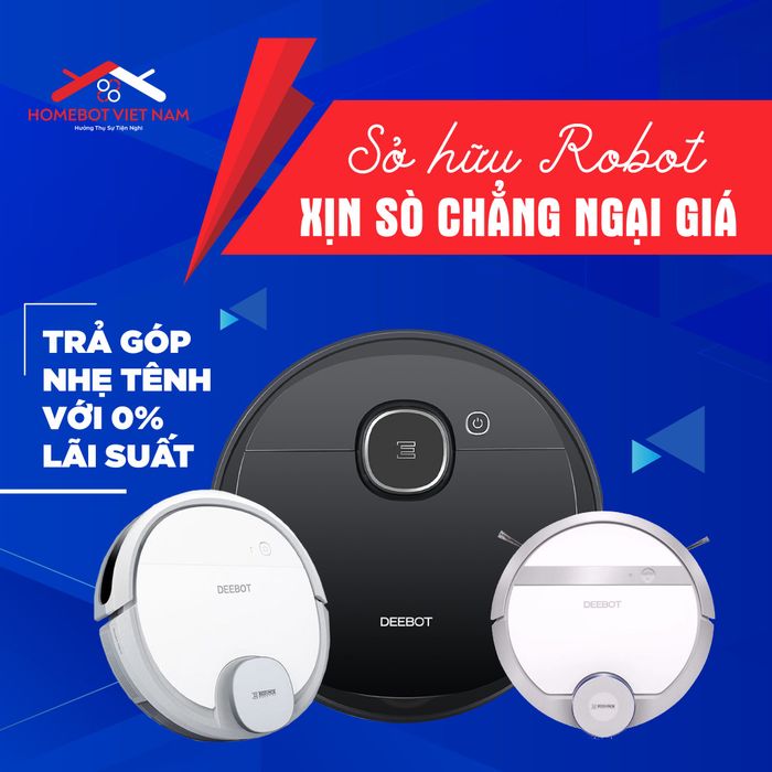 Homebot Việt Nam - Robot Hút Bụi và Lau Nhà Chính Hãng hình ảnh 2