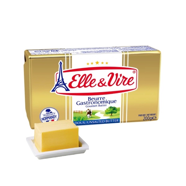 Hình ảnh bơ lạt 82% béo Elle & Vire 1