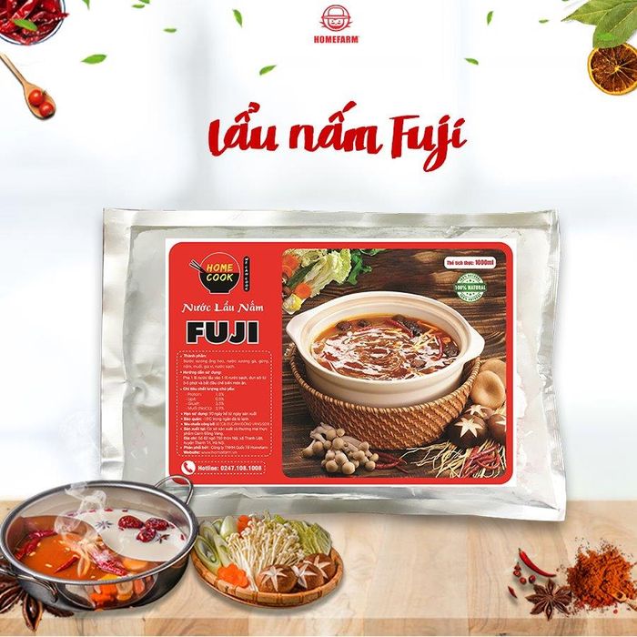 Nước lẩu nấm Homecook hình 1