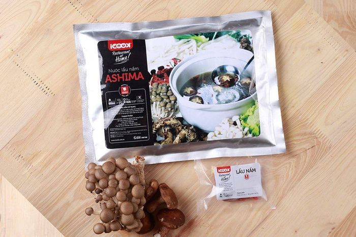 Nước dùng lẩu nấm Ashima hình 1