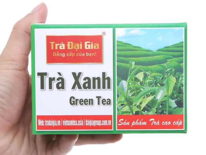 Trà xanh túi lọc của thương hiệu Đại gia, ảnh 2