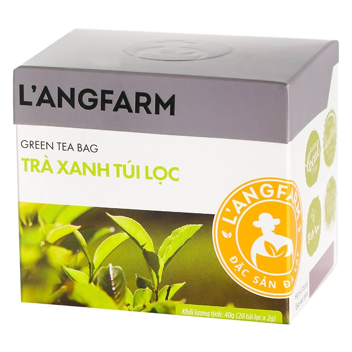 Trà xanh túi lọc L’angfarm, ảnh 1