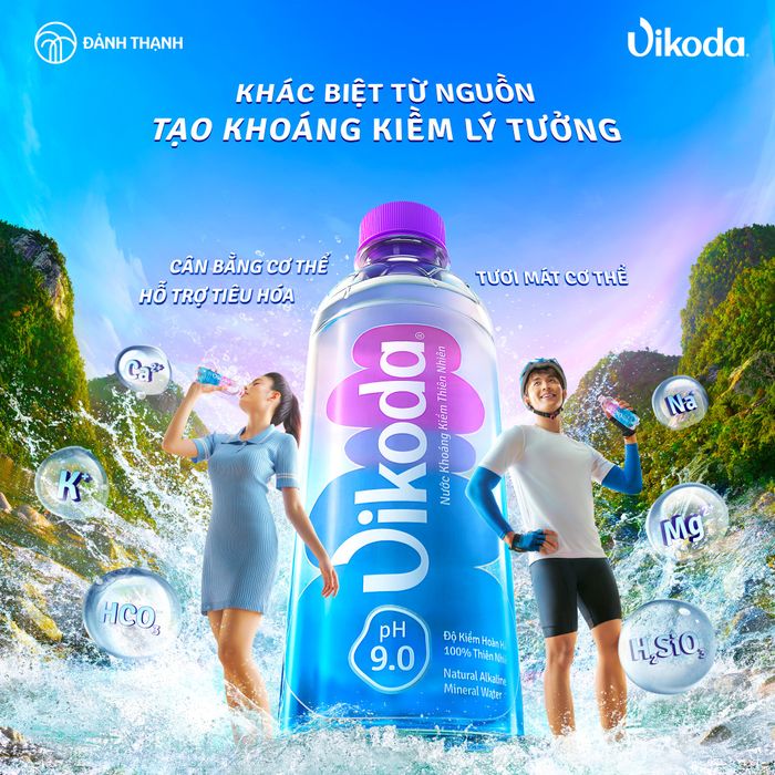 Nước khoáng thiên nhiên Vikoda - Hình ảnh 1