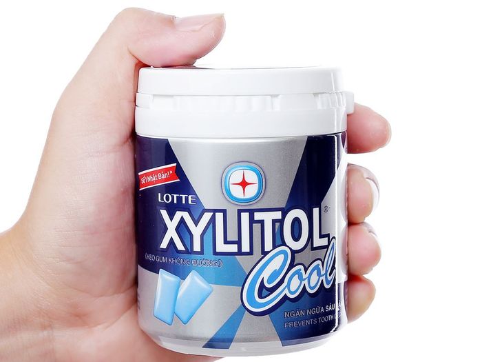 Hình ảnh kẹo gum không đường Lotte Xylitol Cool 1