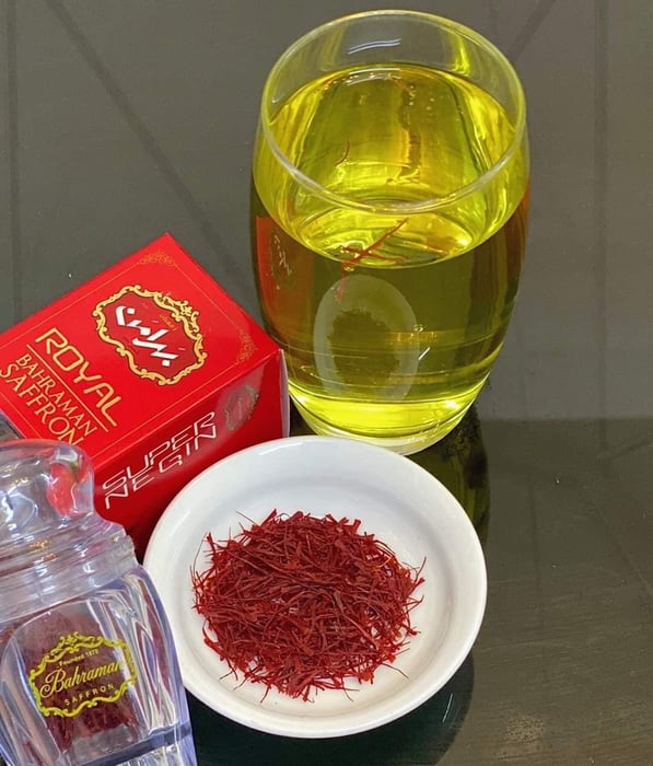 Hình ảnh nhụy hoa nghệ tây Bahraman Saffron Super Negin từ Iran - Ảnh 2