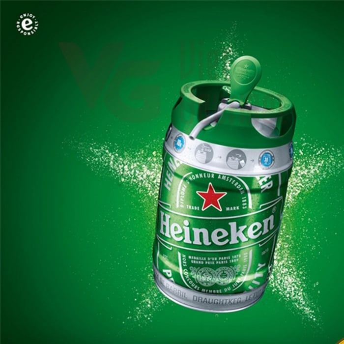 Hình ảnh 2 của bia Heineken bom