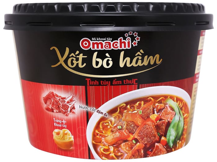 Hình ảnh mì khoai tây Omachi sốt bò hầm 1