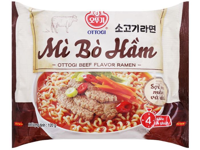 Hình ảnh mì bò hầm Ottogi 2