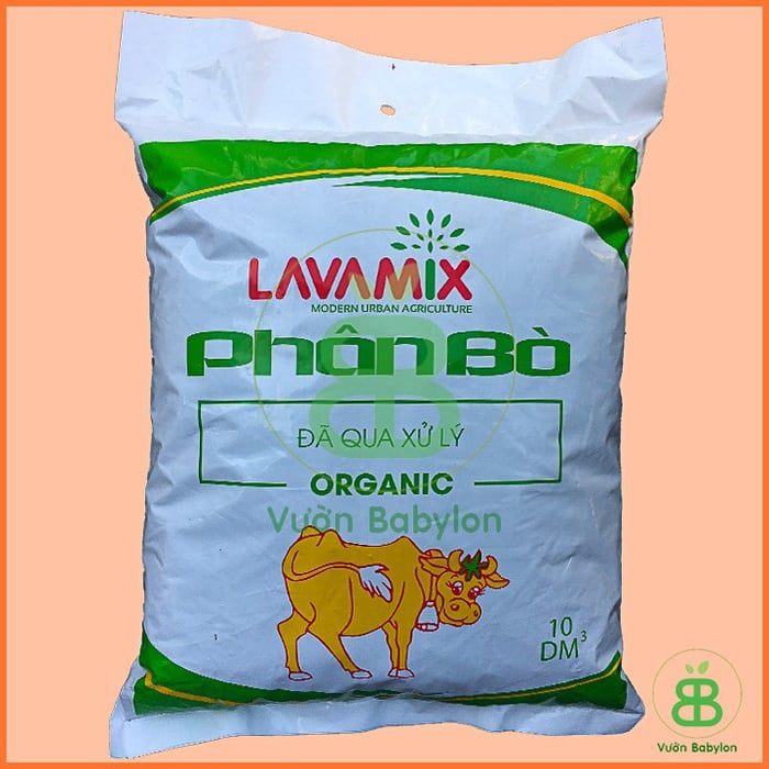 Ảnh 2 của Phân bò hữu cơ Lavamix 10dm3