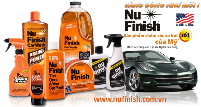 Nu Finish - Nước rửa xe cao cấp - Hình ảnh 2