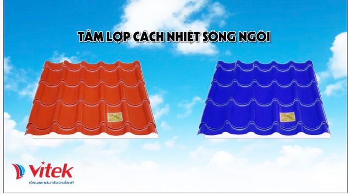 Tôn cách nhiệt Vitek hình 2