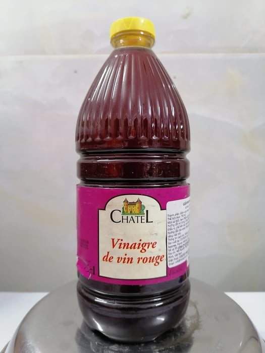 Hình ảnh dấm nho đỏ Chatel Vinaigre 1