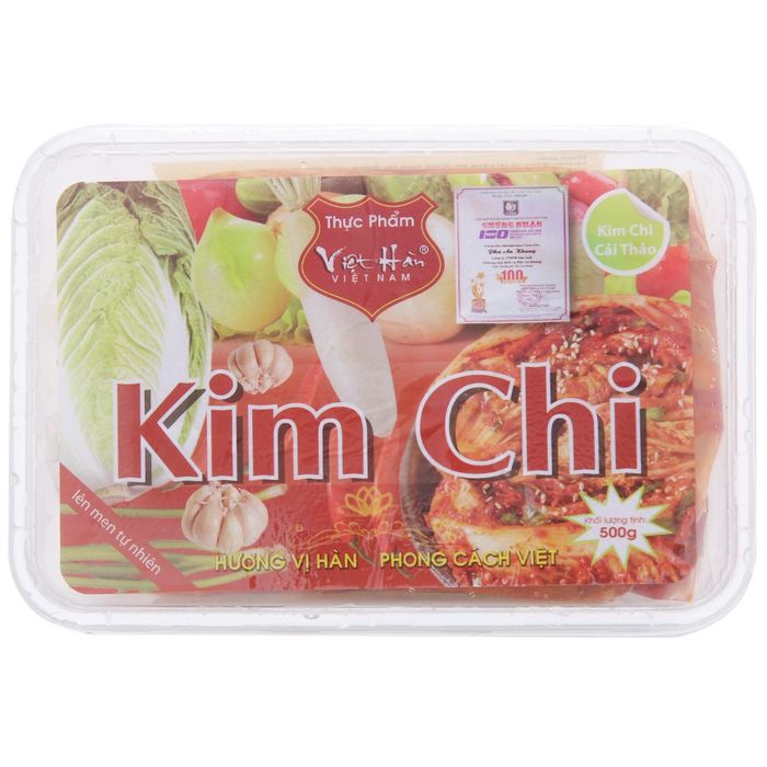 Kim chi cải thảo lên men tự nhiên Việt Hàn hình 1