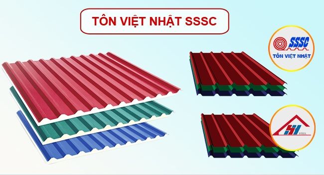 Hình ảnh tôn lạnh Việt Nhật 1