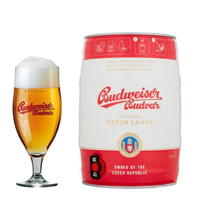 Bia Budweiser Budvar Original hình 1