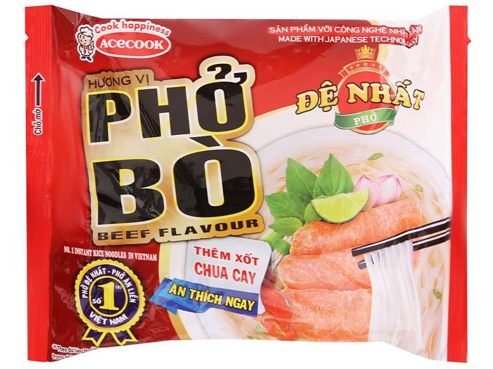 Phở bò ăn liền Đệ Nhất - Hình ảnh 1