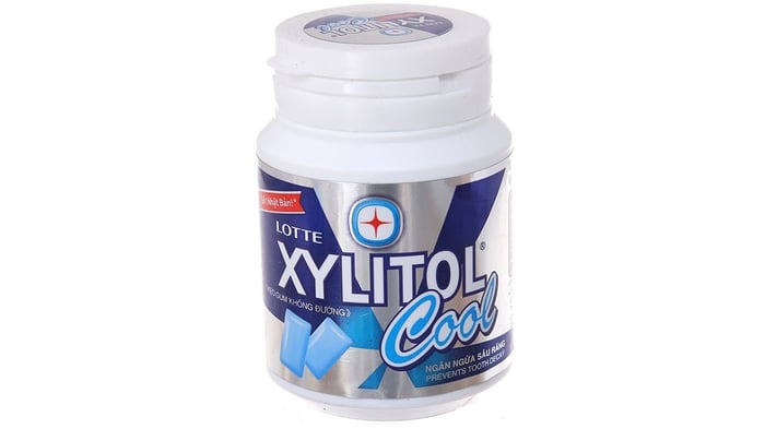 Hình ảnh kẹo gum không đường Lotte Xylitol Cool 2