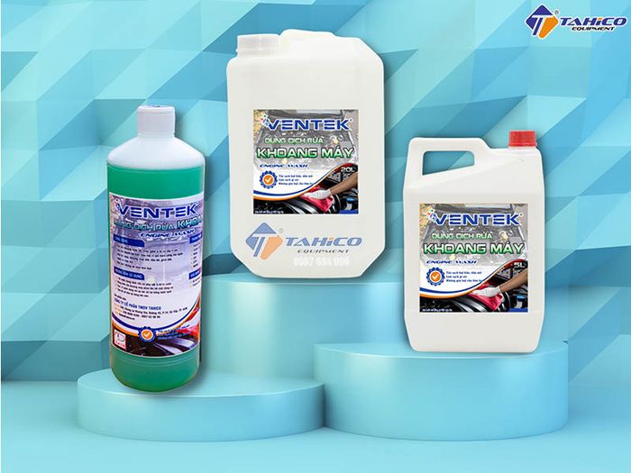 Dung dịch rửa khoang máy ô tô và xe máy Ventek Engine Wash - Hình 1