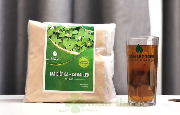Hình ảnh Trà Diếp Cá – Cà Gai Leo Túi Lọc Sadu - Phiên bản 2