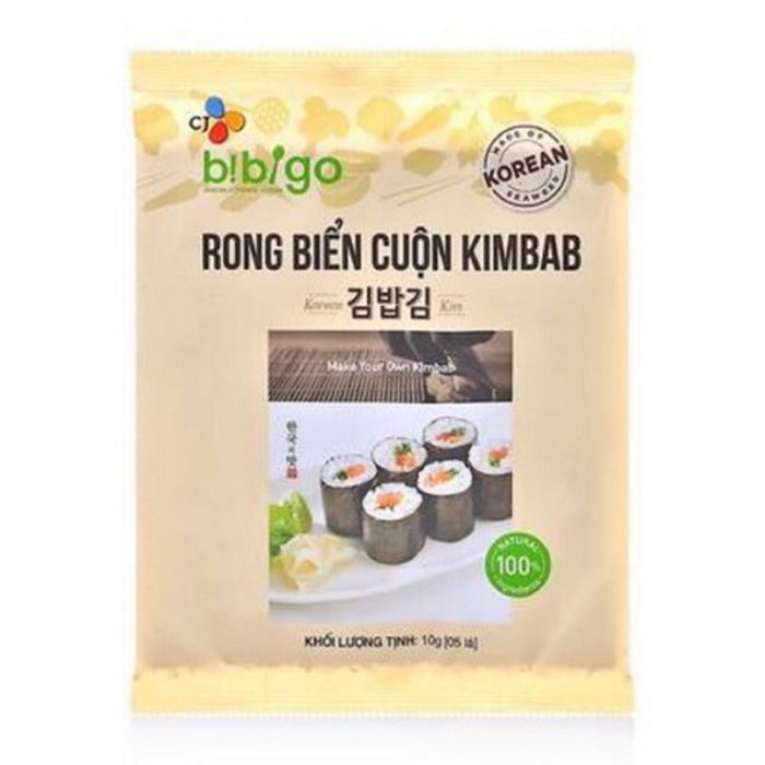 Hình ảnh rong biển cuộn Kimbap BiBiGo 1
