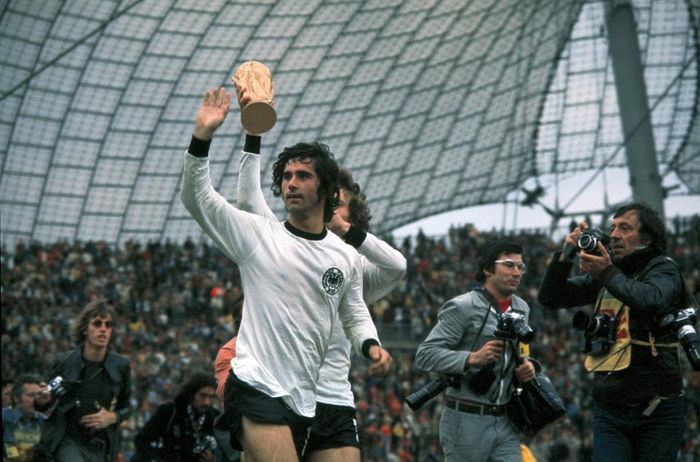 Gerd Muller, 'Vua dội bom,' ghi tổng cộng 14 bàn thắng tại các kỳ World Cup