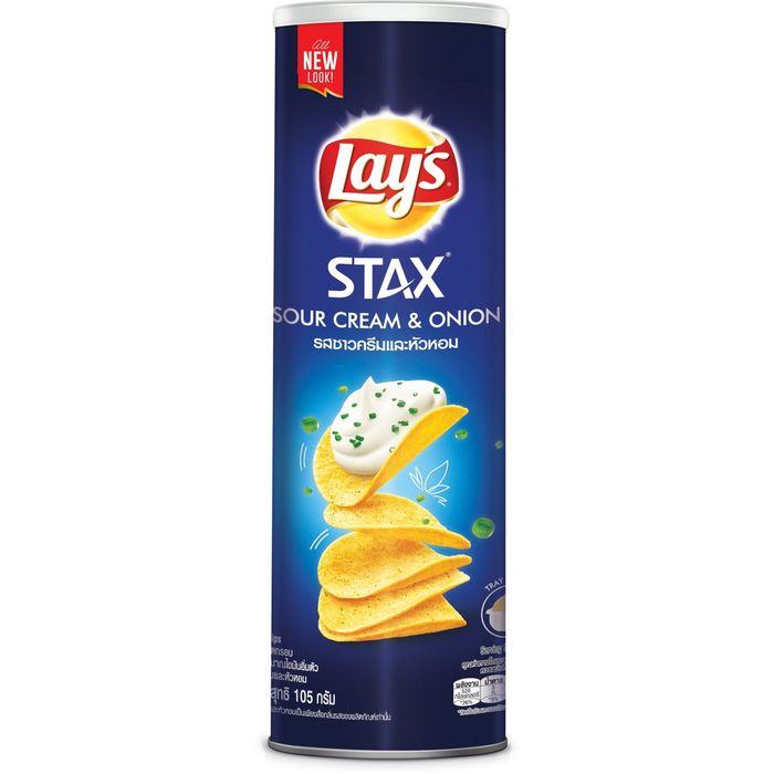 Snack Khoai Tây Lay's Stax Hình 1