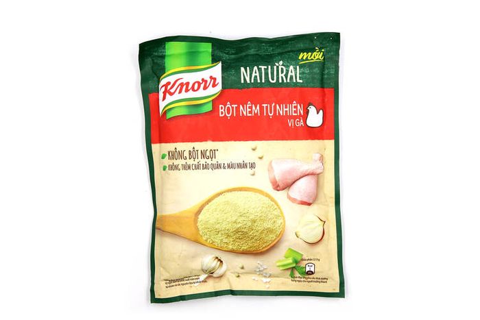 Bột Nêm Tự Nhiên Knorr Natural - Hương Gà - Hình ảnh 2