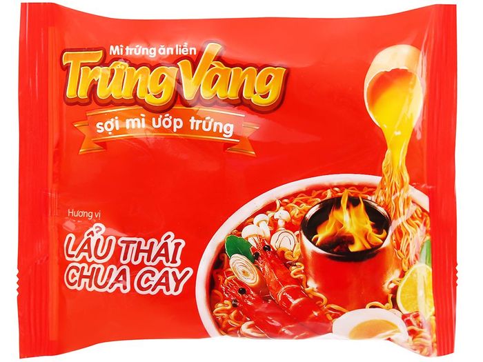 Ảnh Mì Trứng Vàng Lẩu Thái Vị Chua Cay 1