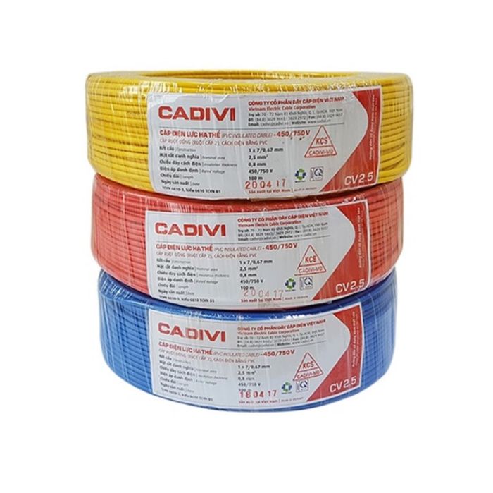 Hình ảnh dây cáp điện Cadivi 2