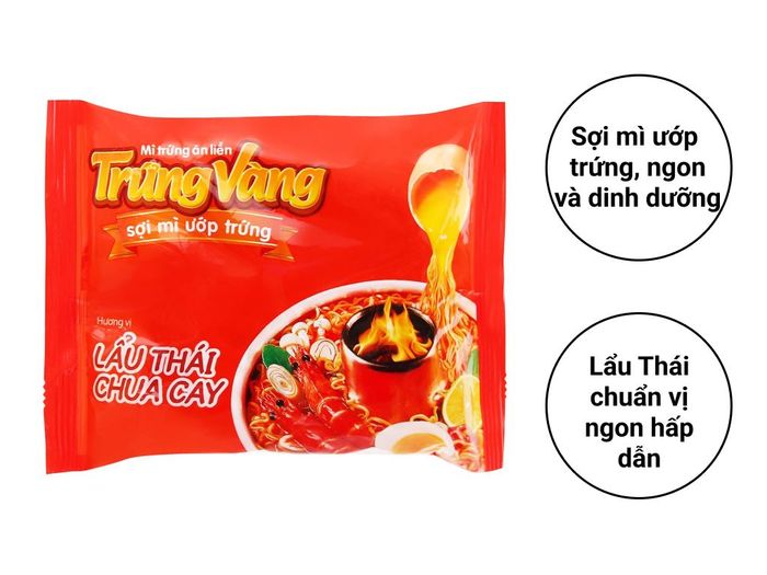 Ảnh Mì Trứng Vàng Lẩu Thái Vị Chua Cay 2