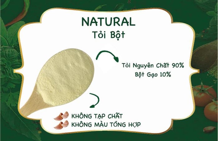 Hình ảnh bột tỏi Natural DH Foods 1