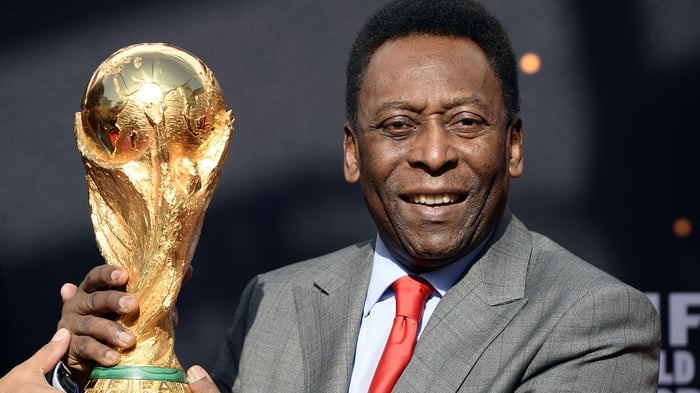 Pele ghi 12 bàn thắng và 3 lần vô địch World Cup