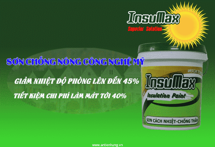 Ảnh sơn chống nóng Insumax