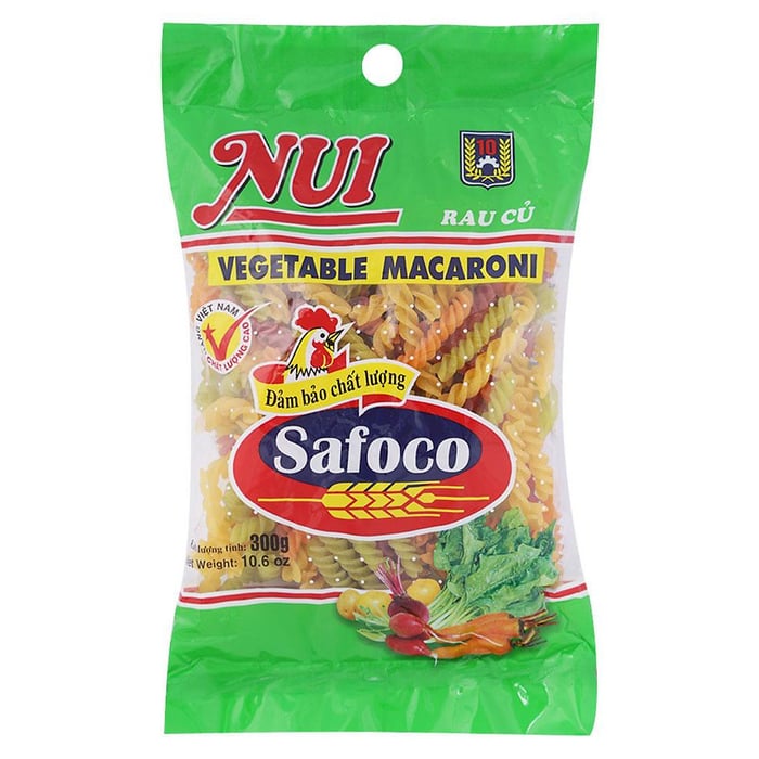 Hình ảnh Nui Ống Nhỏ Rau Củ Safoco