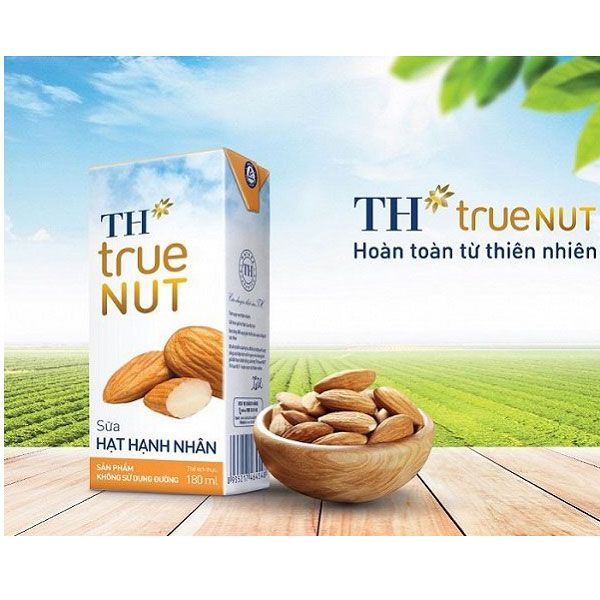 Sữa hạt hạnh nhân TH True Nut hình ảnh 1